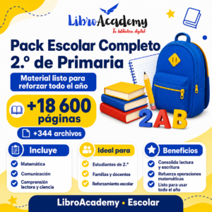 Pack Escolar Completo – 2.º de Primaria