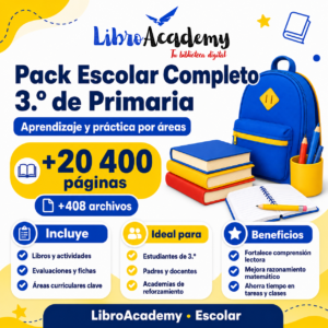 Pack Escolar Completo – 3.º de Primaria