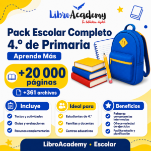 Pack Escolar Completo – 4.º de Primaria
