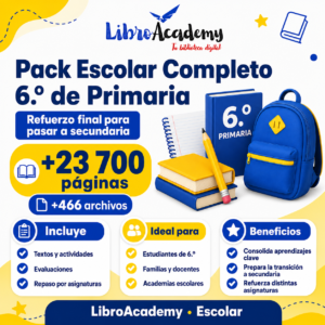 Pack Escolar Completo – 6.º de Primaria