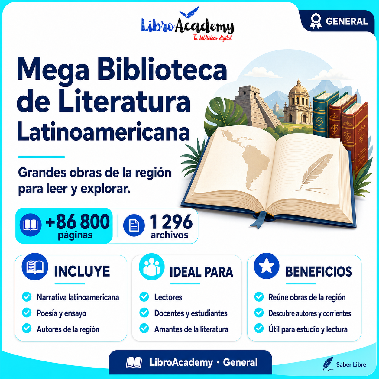Mega Biblioteca de Literatura Latinoamericana