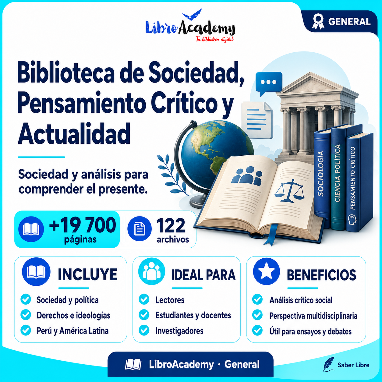 Biblioteca de Sociedad, Pensamiento Crítico y Actualidad