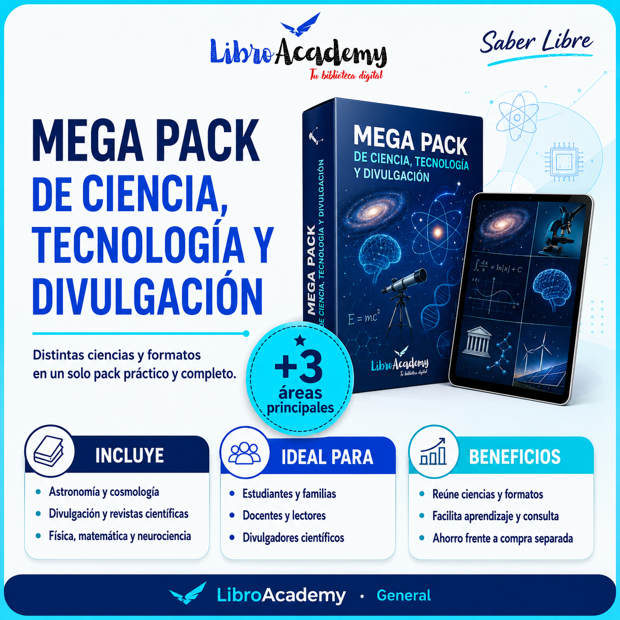 Mega Pack de Ciencia, Tecnología y Divulgación