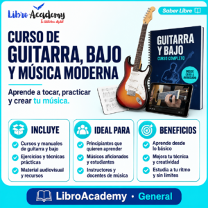 Curso de Guitarra, Bajo y Música Moderna