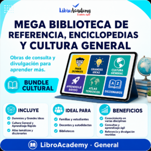 Mega Biblioteca de Referencia, Enciclopedias y Cultura General