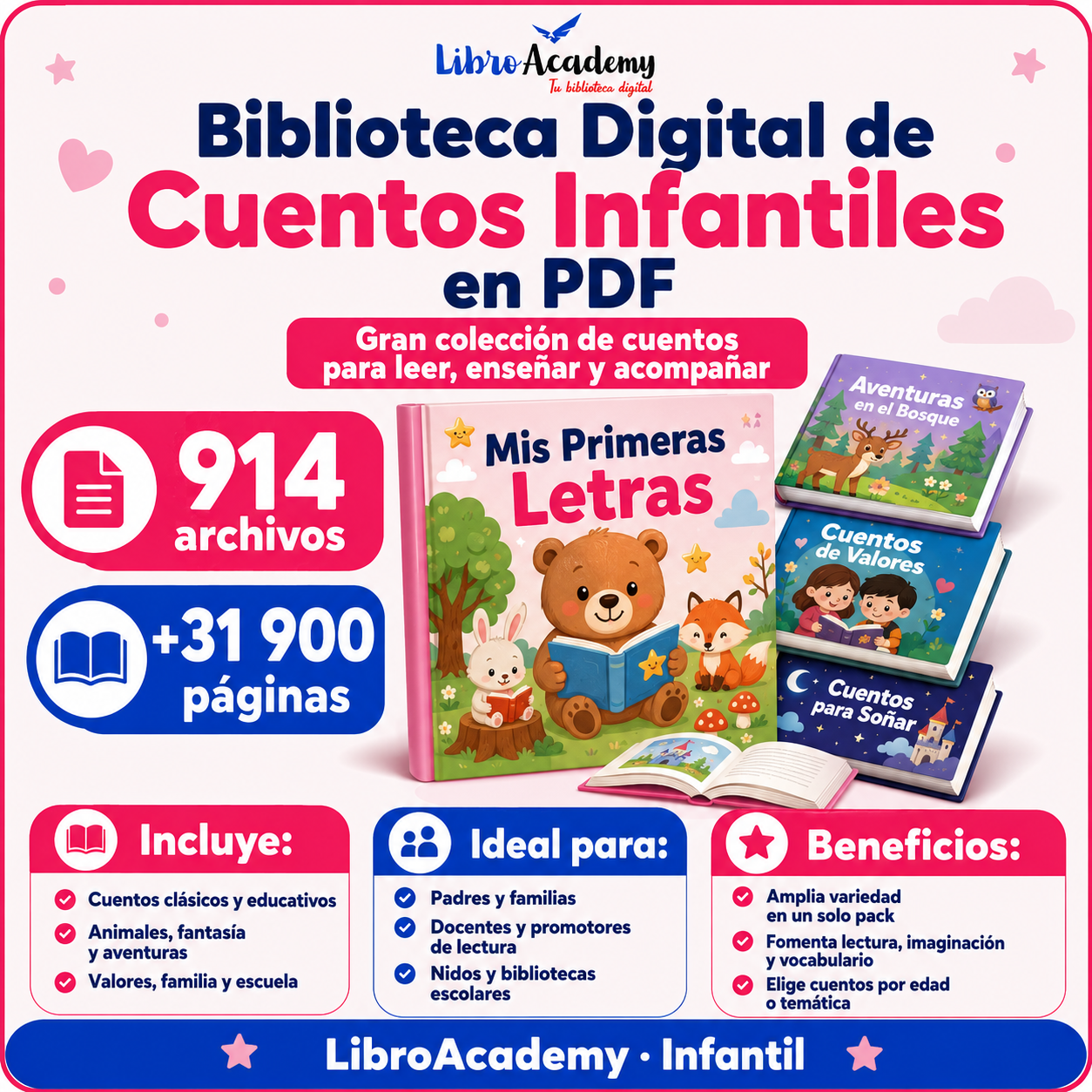 Biblioteca Digital de Cuentos Infantiles en PDF