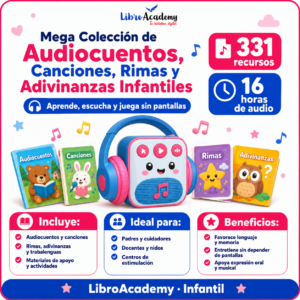 Mega Colección de Audiocuentos, Canciones, Rimas y Adivinanzas Infantiles