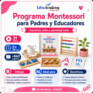 Programa Montessori para Padres y Educadores