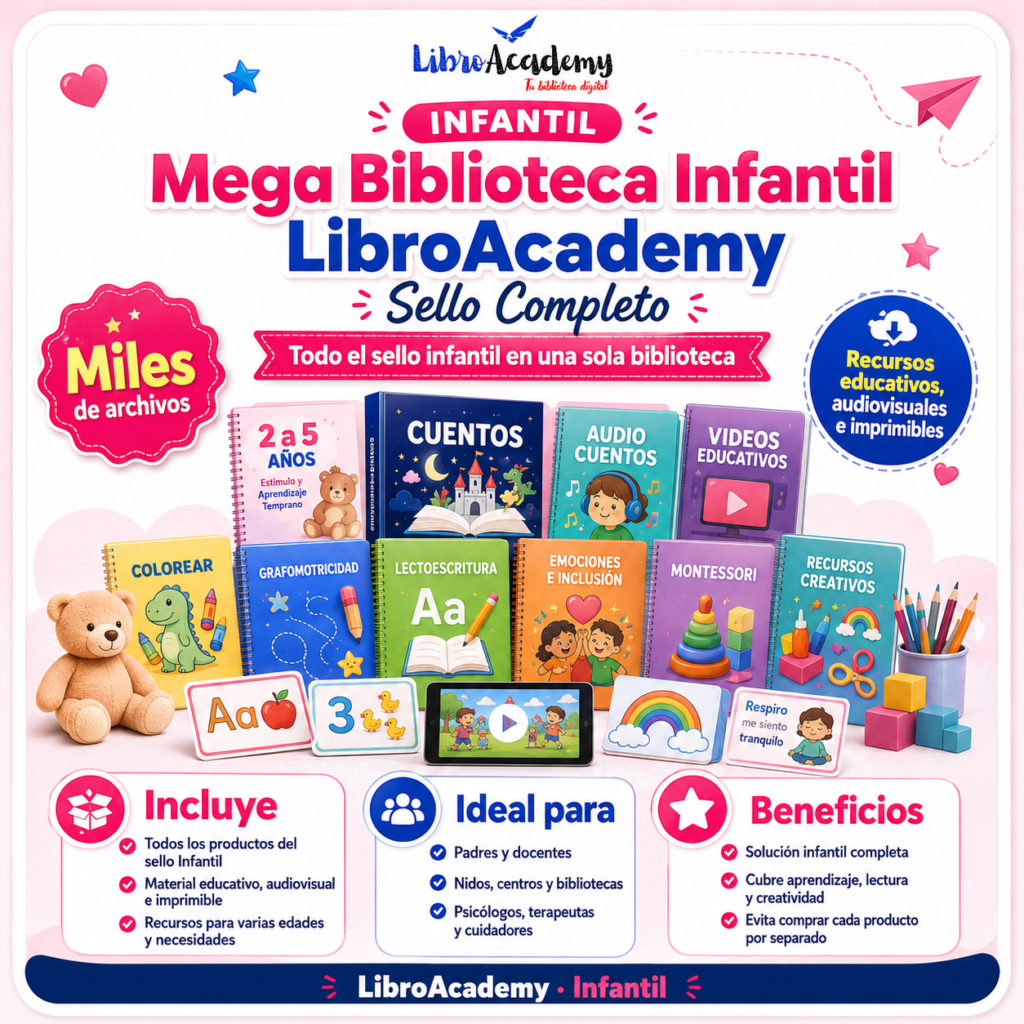 Mega Biblioteca Infantil LibroAcademy – Sello Completo
