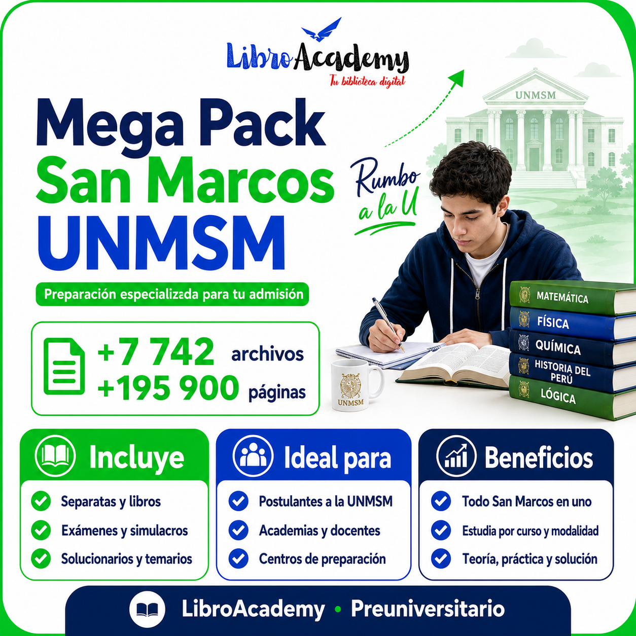 Mega Pack de Preparación para San Marcos – UNMSM