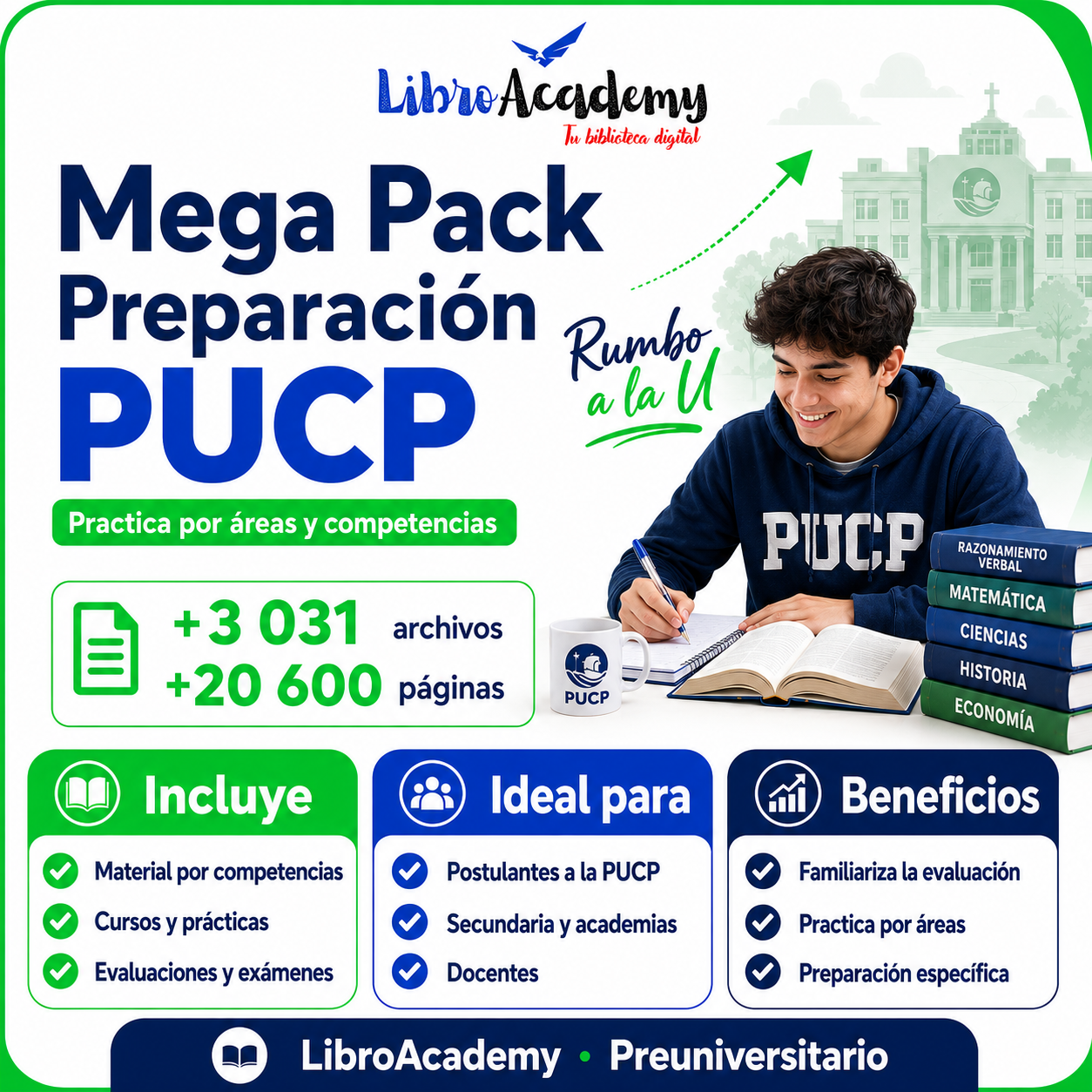 Mega Pack de Preparación para la PUCP