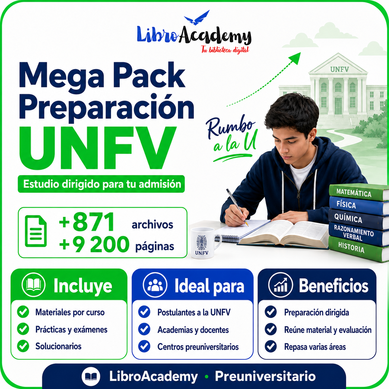 Mega Pack de Preparación para la UNFV