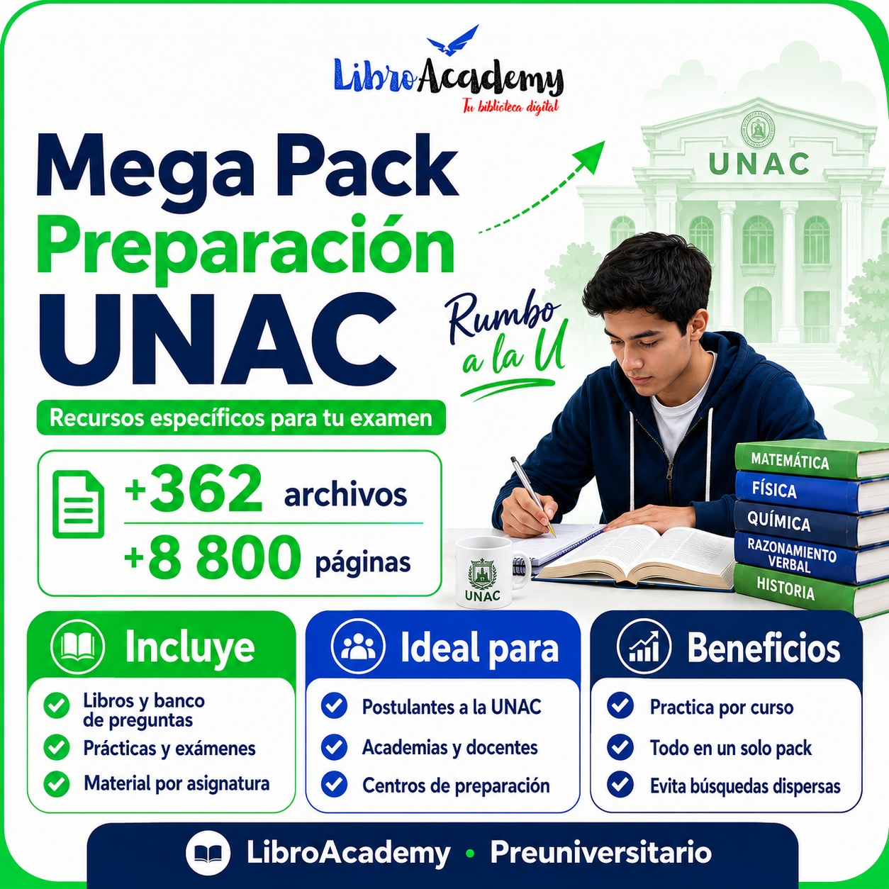 Mega Pack de Preparación para la UNAC