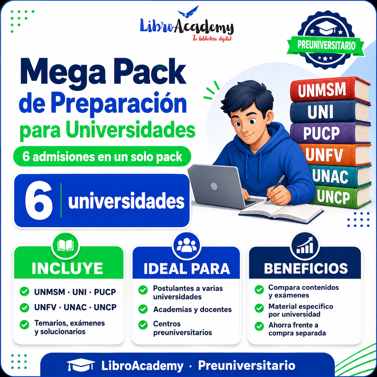 Mega Pack de Preparación para Universidades