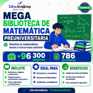 Mega Biblioteca de Matemática Preuniversitaria