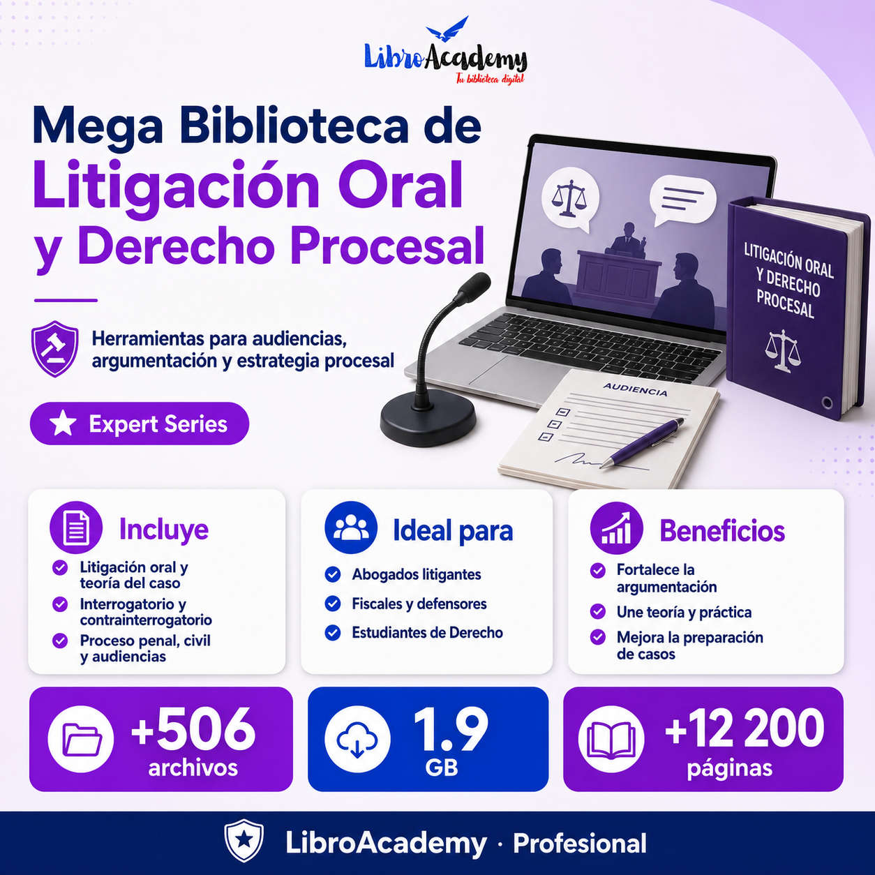 Mega Biblioteca de Litigación Oral y Derecho Procesal