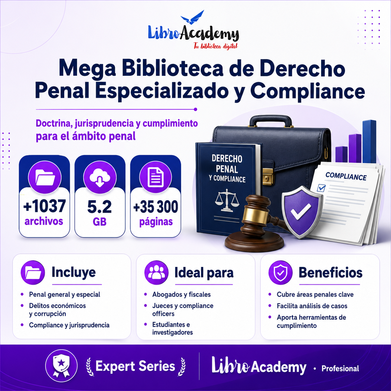 Mega Biblioteca de Derecho Penal Especializado y Compliance