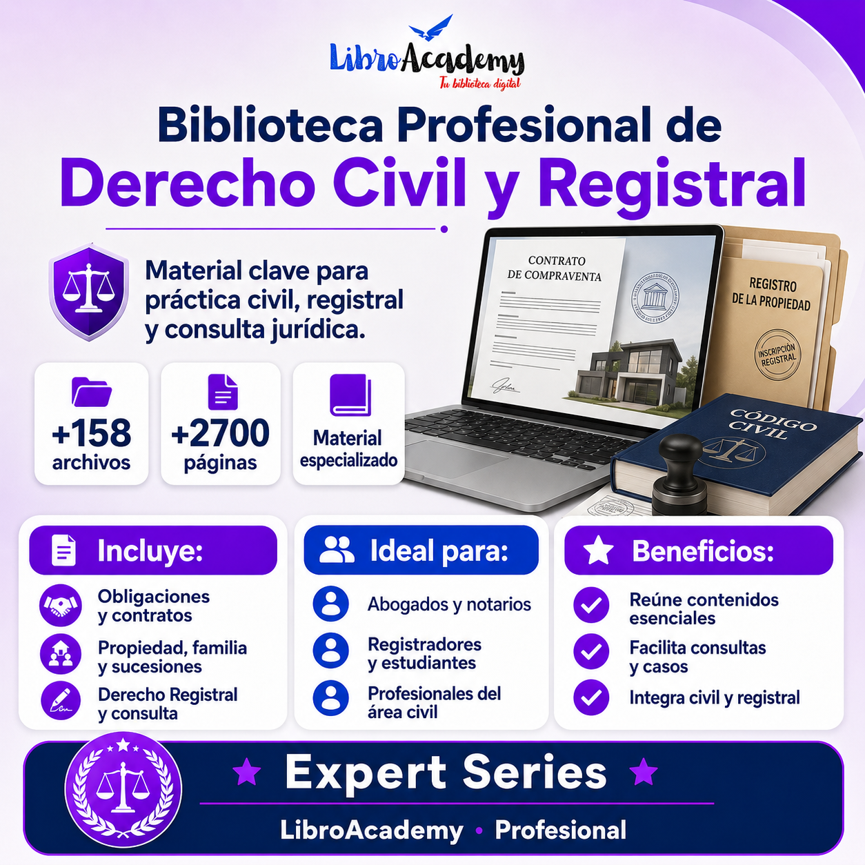Biblioteca Profesional de Derecho Civil y Registral