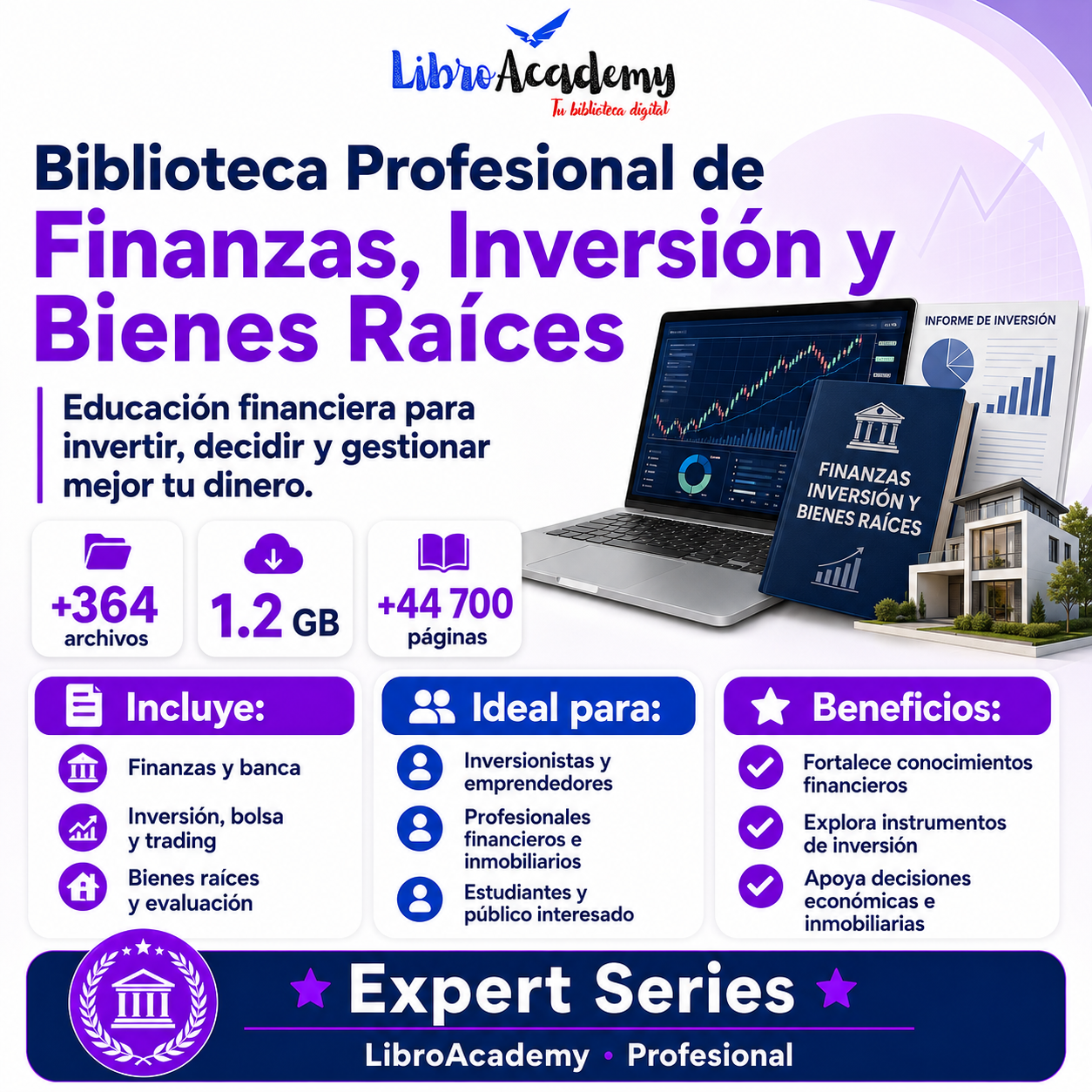 Biblioteca Profesional de Finanzas, Inversión y Bienes Raíces