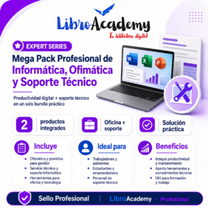 Mega Pack Profesional de Informática, Ofimática y Soporte Técnico