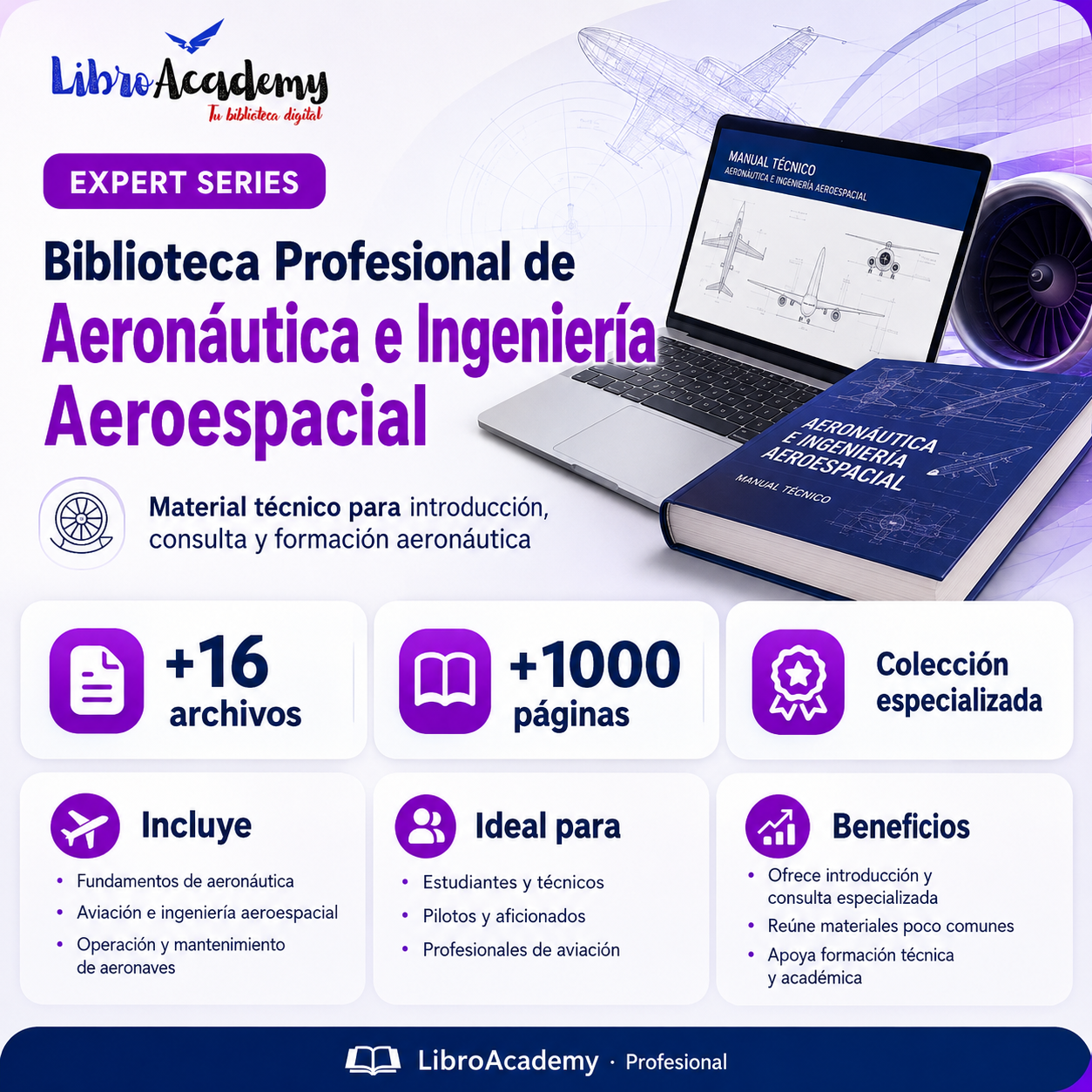 Biblioteca Profesional de Aeronáutica e Ingeniería Aeroespacial
