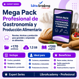 Mega Pack Profesional de Gastronomía y Producción Alimentaria