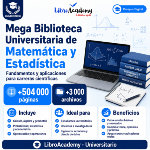 Mega Biblioteca Universitaria de Matemática y Estadística