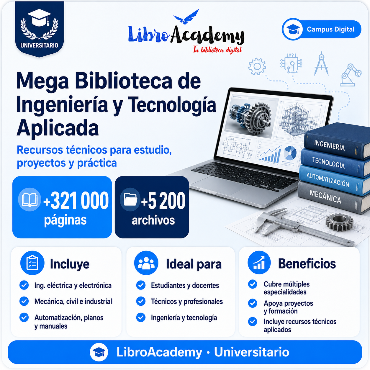 Mega Biblioteca de Ingeniería y Tecnología Aplicada
